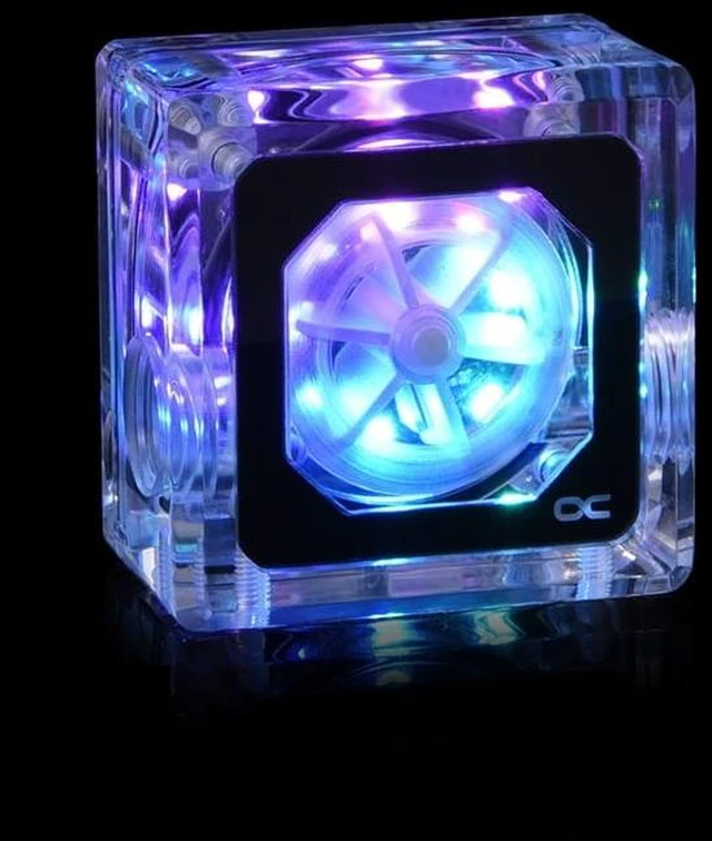 Alt view image 4 of 11 - Alphacool Eisfluegel Aurora Flow Indicator "HighFlow" with RPM-Signal (17464)