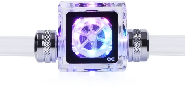 Alt view image 5 of 11 - Alphacool Eisfluegel Aurora Flow Indicator "HighFlow" with RPM-Signal (17464)