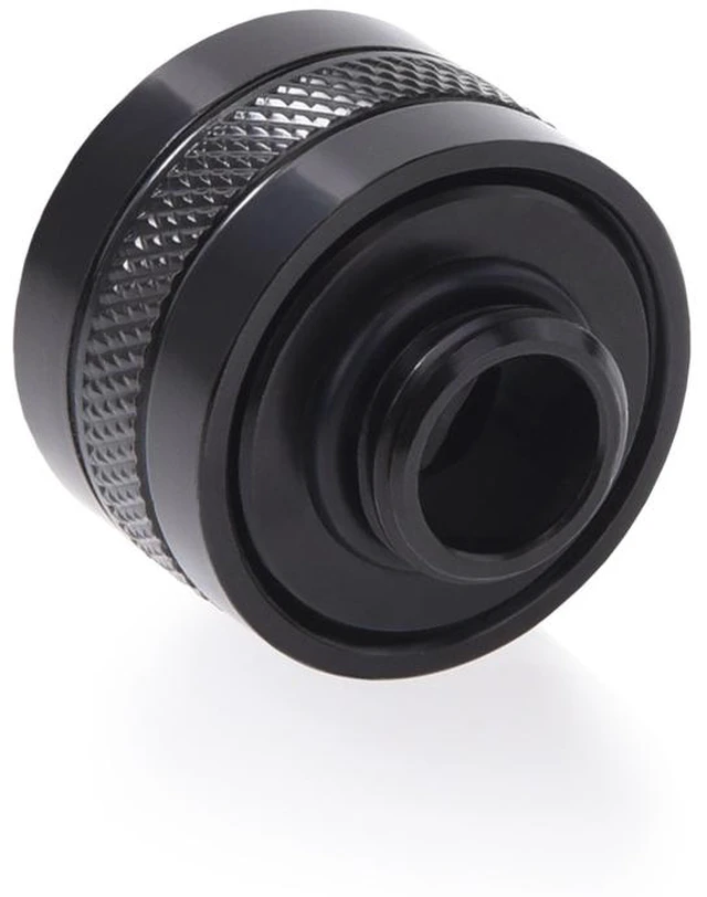 Main image of Alphacool Eiszapfen PRO 16mm HardTube Fitting G1/4 - Deep Black (17473)