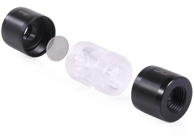 Alt view image 3 of 8 - Alphacool Eiszapfen Acryl/Acetal Inline Filter G1/4 Inner Thread (29142)