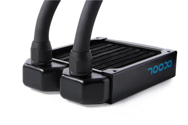 Alt view image 5 of 7 - Alphacool Eisbaer LT92 AIO CPU Cooler - Black Without Fan, 92mm, 11/8mm (11761)