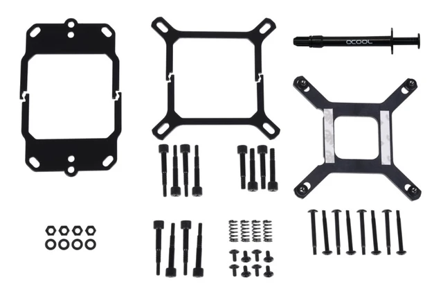 Alt view image 6 of 7 - Alphacool Eisbaer LT92 AIO CPU Cooler - Black Without Fan, 92mm, 11/8mm (11761)