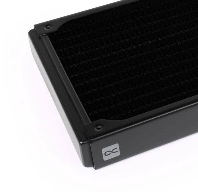 Alt view image 11 of 12 - Alphacool NexXxoS ST25 Full Copper 120mm Radiator, 120mm x 1, Single Fan, G1/4, 25mm, Black (14352)