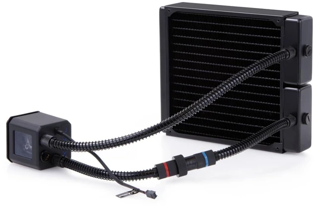 Main image of Alphacool Eisbaer 200 CPU - Black, 140mm, 11/8mm, Copper (11762)