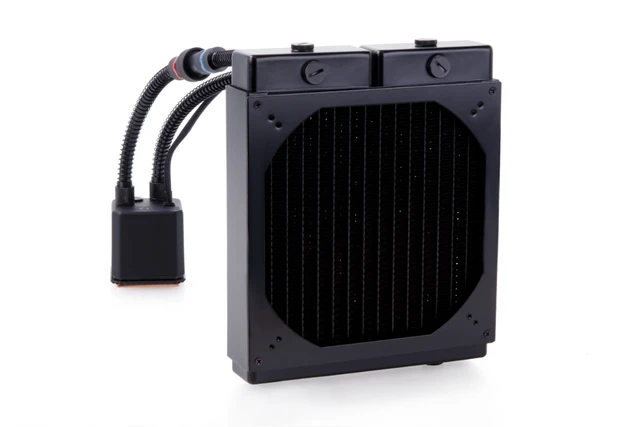 Alt view image 2 of 7 - Alphacool Eisbaer 200 CPU - Black, 140mm, 11/8mm, Copper (11762)