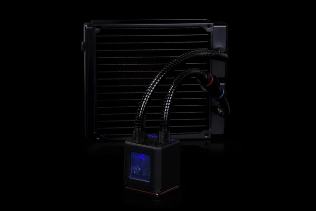 Alt view image 3 of 7 - Alphacool Eisbaer 200 CPU - Black, 140mm, 11/8mm, Copper (11762)