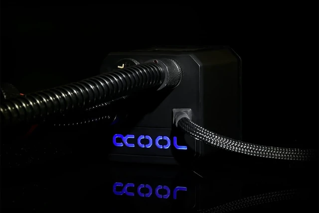 Alt view image 7 of 7 - Alphacool Eisbaer 200 CPU - Black, 140mm, 11/8mm, Copper (11762)