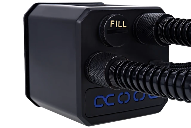 Alt view image 5 of 7 - Alphacool Eisbaer 200 CPU - Black, 140mm, 11/8mm, Copper (11762)