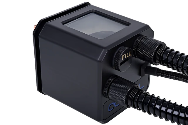 Alt view image 6 of 7 - Alphacool Eisbaer 200 CPU - Black, 140mm, 11/8mm, Copper (11762)