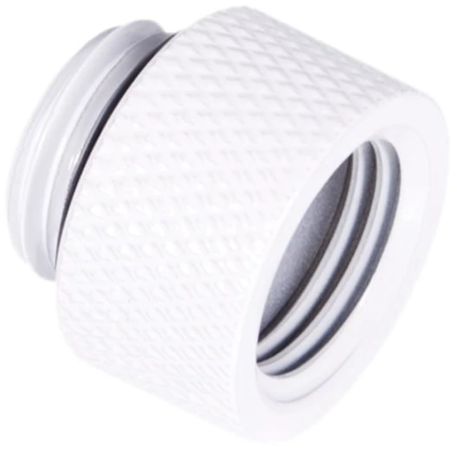 Alt view image 5 of 6 - Alphacool 17488 Eiszapfen Extension G1/4 Outer Thread to G1/4 Inner Thread - White Fitting, Brass