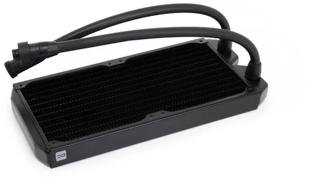 Main image of Alphacool NexXxos ST30 Full Copper 280mm Prefilled AIO Edition Radiator, 140mm, G1/4, 30mm, Black (14371)