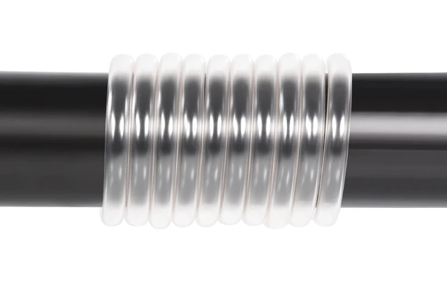 Alt view image 7 of 9 - Alphacool Alphatube HF Flexible Tubing 10mm ID, 13mm OD (3/8" ID, 1/2" OD), 3 Meter, Ultra Clear, 13/10mm, PVC (17495)