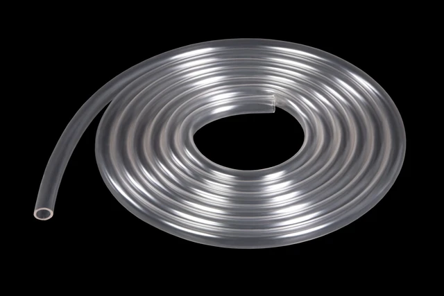 Alt view image 8 of 9 - Alphacool Alphatube HF Flexible Tubing 10mm ID, 13mm OD (3/8" ID, 1/2" OD), 3 Meter, Ultra Clear, 13/10mm, PVC (17495)