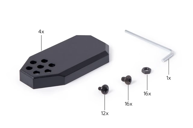 Alt view image 5 of 5 - Alphacool NexXxoS Nova 1080mm Fan Housing - Black, 120mm, Steel (24832)