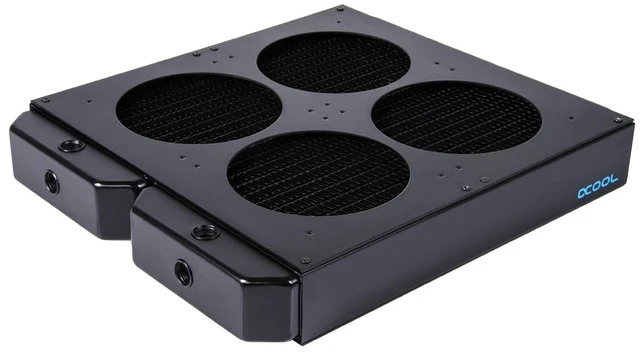 Main image of Alphacool NexXxoS XT45 Full Copper Quad 480/560 Radiator, 120mm, G1/4, 45mm (14396)