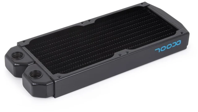 Main image of Alphacool NexXxoS ST25 Full Copper 92mm Dual Radiator, G1/4, 25mm, Black (14397)