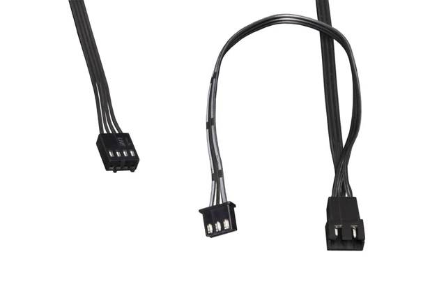 Alt view image 7 of 14 - Alphacool Front I/O-Panel with USB 2.0 and Cable Kit for Servercases Fan, 120mm, 4-Pin PWM, 12V, ARGB (25054)