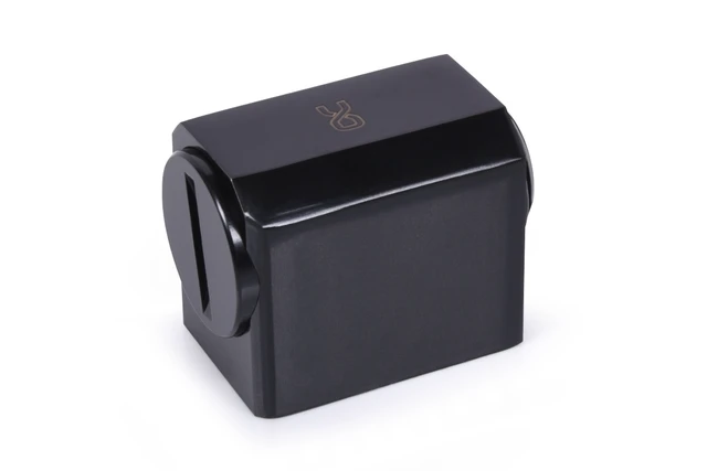 Alt view image 2 of 5 - Alphacool Low Profile ES L-Connector Rotary G1/4 OT - G1/4 IT - Deep Black (17578)