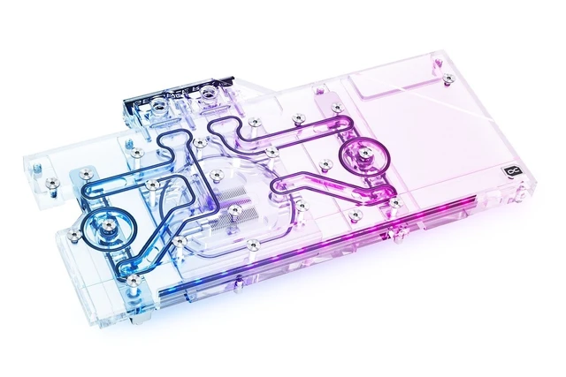Alt view image 2 of 3 - Alphacool Eisblock Aurora Acryl GPX-N RTX 3090/3080 Ti HOF with Backplate (11967)