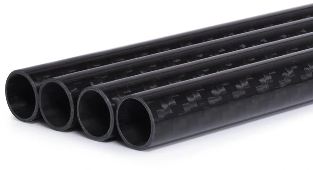 Main image of Alphacool Carbon HardTube 13mm 4x 80cm (18657)