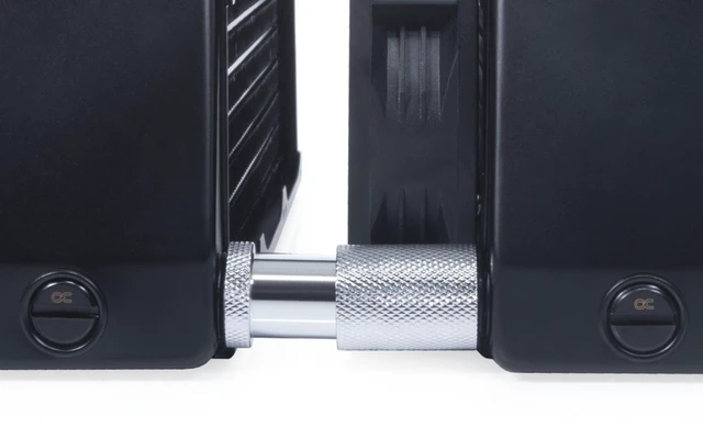 Alt view image 3 of 4 - Alphacool ES D-Plug 31.5mm G1/4 Male to Male Resizable Fitting - Chrome, Brass (17587)
