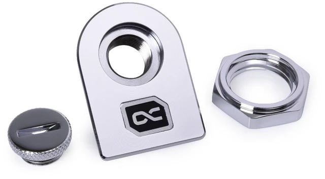 Alt view image 11 of 15 - Alphacool Apex Fillport, Chrome Fitting, G1/4 (13467)