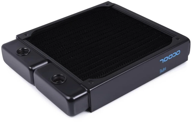 Main image of Alphacool NexXxoS HPE-30 Full Copper 140mm Radiator, G1/4, 30mm, Black (14470)