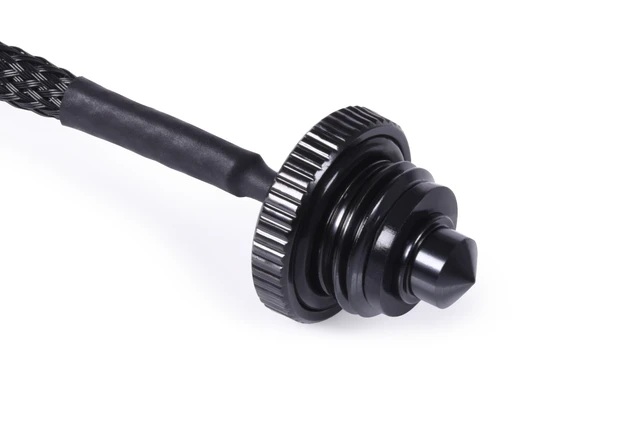 Alt view image 2 of 9 - Alphacool Eiszapfen Temperature Sensor Flat Fitting G1/4 - Black (17596)