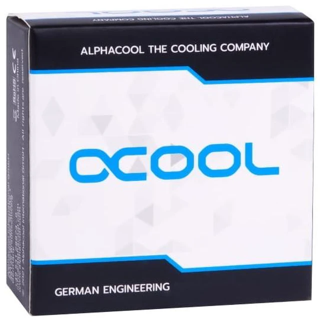Alt view image 5 of 9 - Alphacool Eiszapfen 13/10mm Compression Fitting 90° Rotary G1/4 - Black - Four Pack (17611)