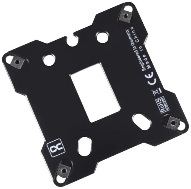 Main image of Alphacool Core Backplate XPX/Eisbaer LGA 115X/1200/1700 Metal CPU Mounting Hardware, Stainless Steel, Black (13071)