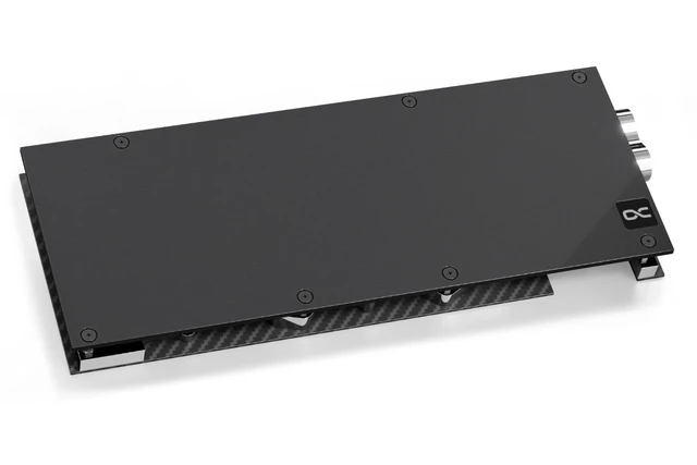 Alt view image 2 of 3 - Alphacool ES GPX-A Radeon RX 6800/XT/6900 Reference Copper/Carbon with backplate (13077)