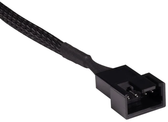 Alt view image 2 of 4 - Alphacool Y-Splitter 4-Pin to 3x 4-Pin PWM Cable - 30cm - Black (18680)