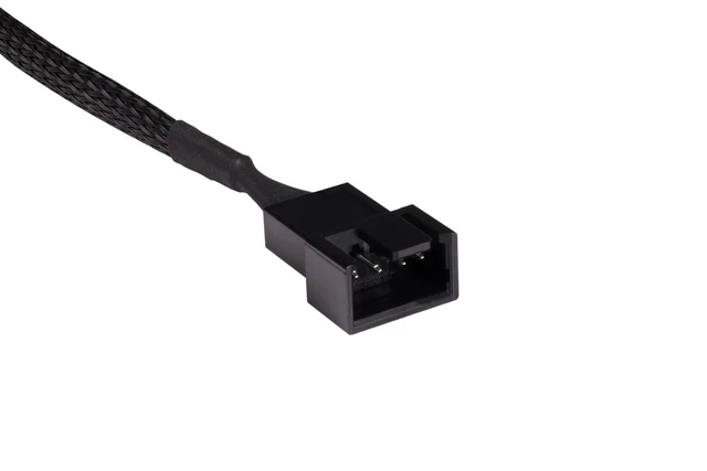 Alt view image 2 of 4 - Alphacool Y-Splitter 4-Pin to 3x 4-Pin PWM Cable - 60cm - Black (18681)