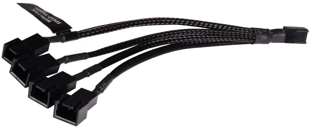 Main image of Alphacool Y-Splitter 3-Pin to 4x 3-Pin Cable - 15cm (18694)