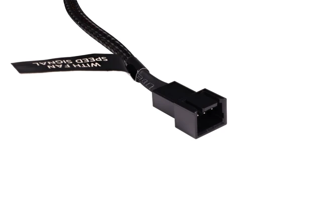 Alt view image 2 of 4 - Alphacool Y-Splitter 3-Pin to 4x 3-Pin Cable - 15cm (18694)