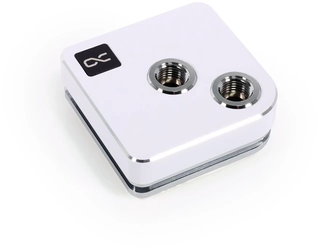 Main image of Alphacool Core 1 - White CPU Water Block, G1/4, Nickel Plated Copper (13445)