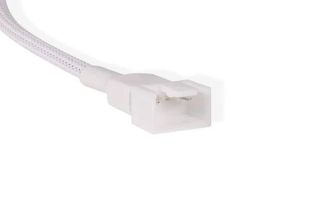 Alt view image 3 of 3 - Alphacool Y-Splitter 4-Pin to 3x 4-Pin PWM Cable - 60cm - White (18727)