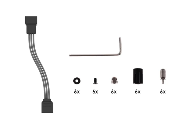 Alt view image 6 of 12 - Alphacool Core Flat Reservoir 240 Right with VPP Pump, G1/4, 270 ml, Acrylic, Clear (15487)