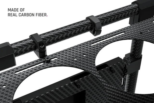 Alt view image 6 of 7 - Alphacool Apex Pro Skeleton Carbon Case, ATX, EATX, ITX, mATX, Full Tower (13758)