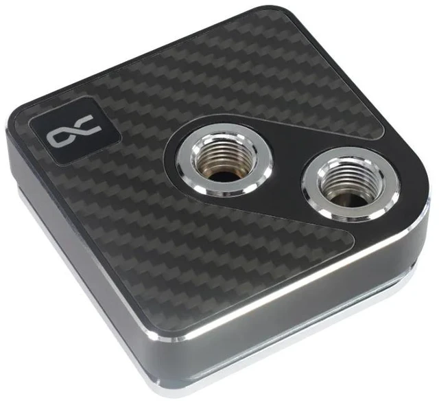 Main image of Alphacool Core 1 Carbon - Carbon Fiber CPU Water Block, G1/4, Nickel Plated Copper (13770)