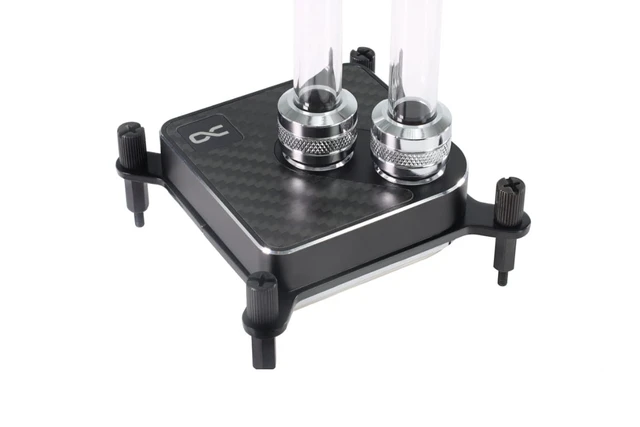 Alt view image 6 of 19 - Alphacool Core 1 Carbon - Carbon Fiber CPU Water Block, G1/4, Nickel Plated Copper (13770)