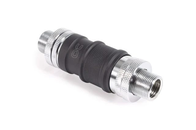Alt view image 2 of 14 - Alphacool ES Quick Release BLH1A PushIn Set IT-IT with Bulkhead Fitting, Nickel Plated Brass (13877)