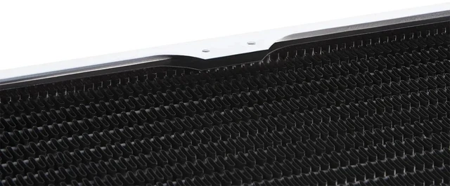Alt view image 4 of 11 - Alphacool HPE-45 Full Copper 280mm Radiator - White, 140mm, G1/4, 45mm (10226)