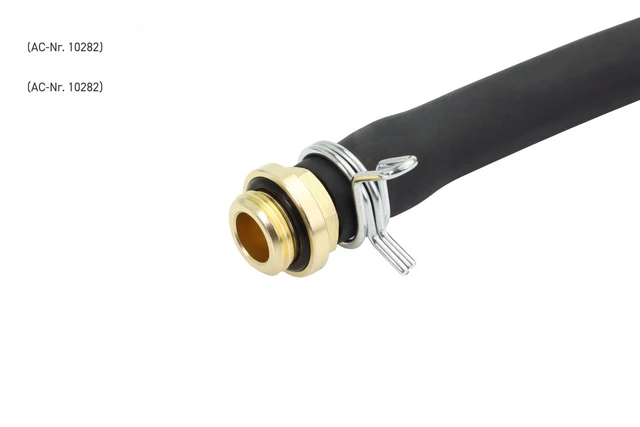 Alt view image 4 of 4 - Alphacool ES Quick Release BLH1A PushIn Male with Barbed Fitting for 12.7/7.6mm, Brass (14637)