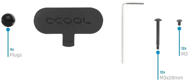 Alt view image 6 of 11 - Alphacool ES HPE-60 Full Copper X-Flow 80mm Triple Radiator 5 Bar, G1/4, 60mm, Black (10234)