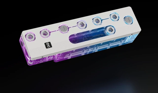 Alt view image 2 of 10 - Alphacool Apex Distro Plate North XL D5/DDC - White (14671)
