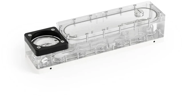 Alt view image 3 of 10 - Alphacool Apex Distro Plate North XL D5/DDC - White (14671)