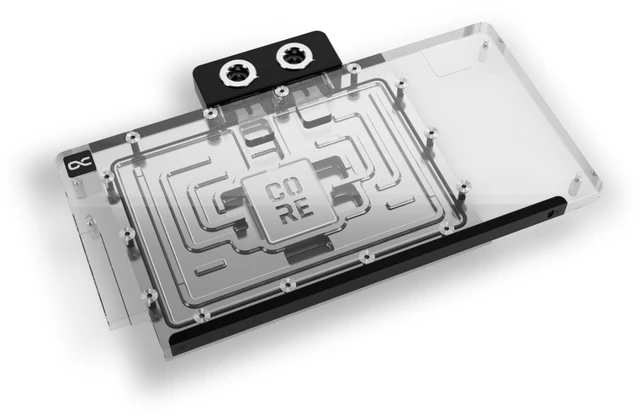 Alt view image 2 of 12 - Alphacool Core Geforce RTX 5080 ROG Astral with Backplate GPU Water Block, G1/4, Chrome Plated Copper, ARGB (10267)
