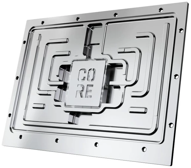 Alt view image 5 of 12 - Alphacool Core Geforce RTX 5080 ROG Astral with Backplate GPU Water Block, G1/4, Chrome Plated Copper, ARGB (10267)