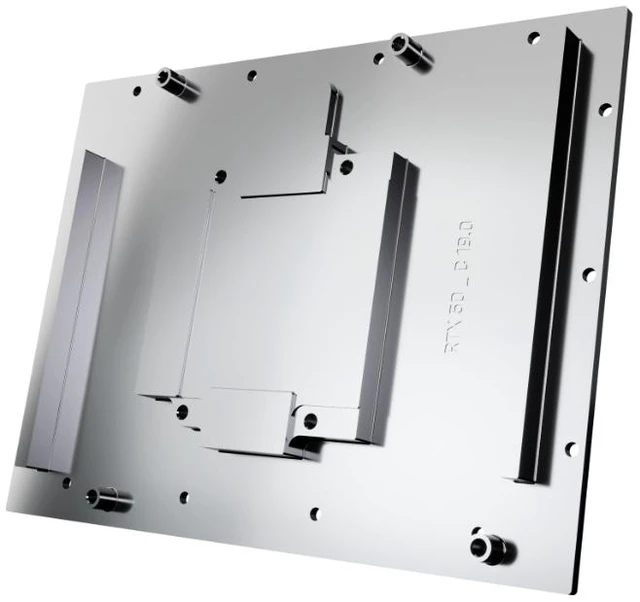 Alt view image 6 of 12 - Alphacool Core Geforce RTX 5080 ROG Astral with Backplate GPU Water Block, G1/4, Chrome Plated Copper, ARGB (10267)
